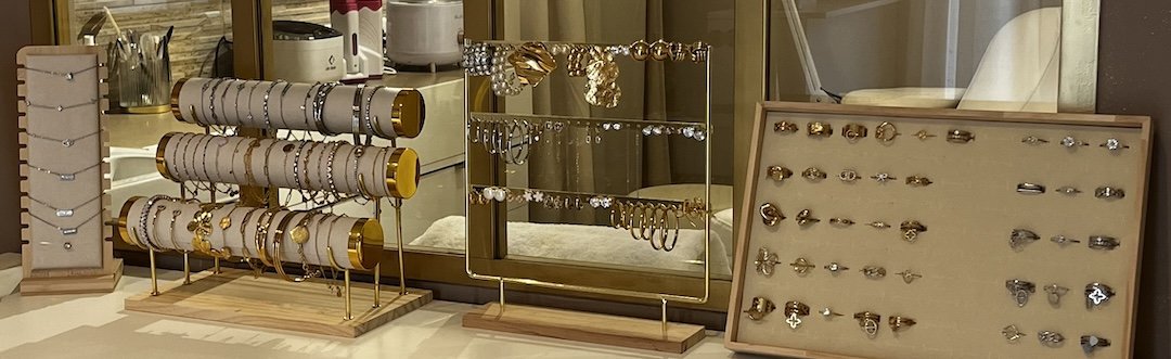 Bijoux fantaisie en acier inoxydable